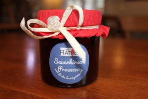 Sauerkirsch Prosecco Marmelade